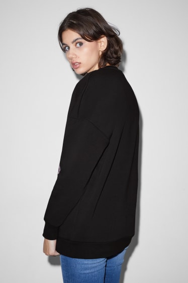 Femmes - CLOCKHOUSE - T- sweat - Billie Eilish - noir