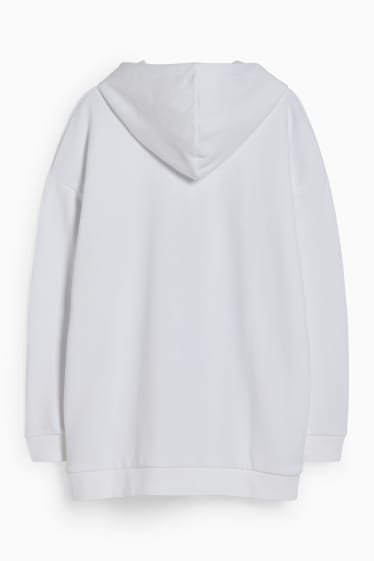 Femmes - CLOCKHOUSE - sweat à capuche - SmileyWorld® - blanc