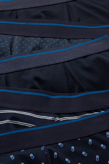 Home - Paquet de 5 - calçotets trunk - blau fosc