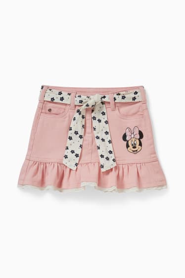 Niños - Minnie Mouse - falda - rosa