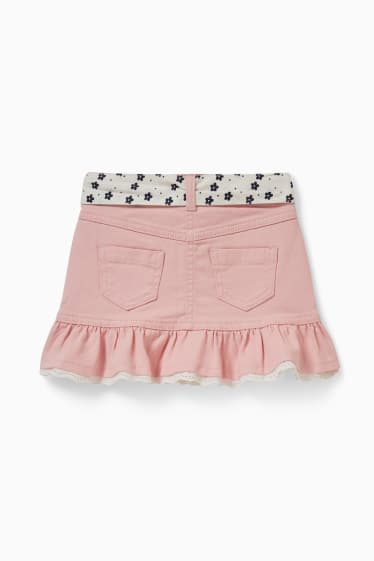 Niños - Minnie Mouse - falda - rosa