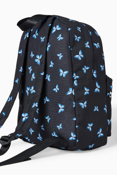 Mujer - CLOCKHOUSE - mochila - estampada - azul oscuro