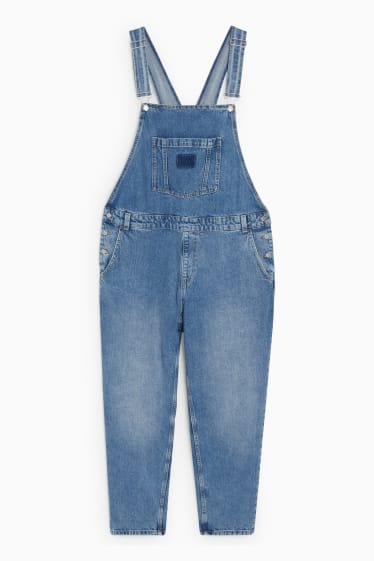 Women - CLOCKHOUSE - denim dungarees - denim-light blue