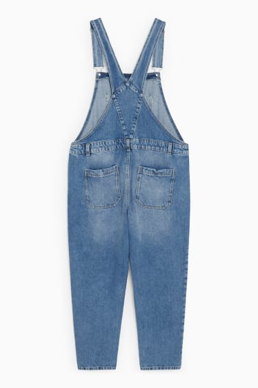 Damen - CLOCKHOUSE - Jeans-Latzhose - helljeansblau