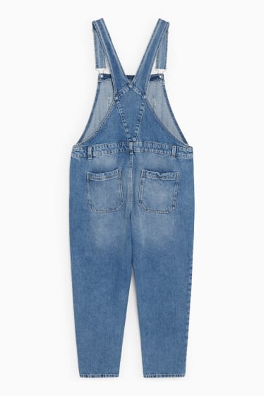 Women - CLOCKHOUSE - denim dungarees - denim-light blue