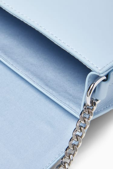 Ados & jeunes adultes - CLOCKHOUSE - petit sac à bandoulière - synthétique - bleu clair
