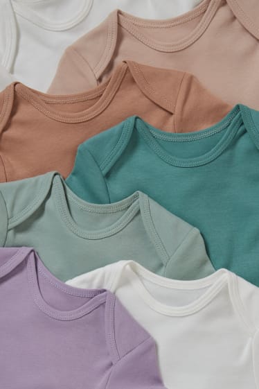 Baby Mädchen - Multipack 7er - Baby-Body - hellviolett