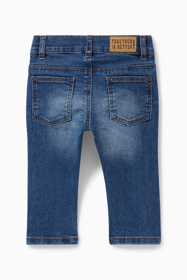 Babys - Baby-Jeans - LYCRA® - blau-melange