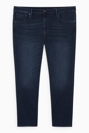 Men - Slim jeans - Flex jog denim - LYCRA® - denim-dark blue