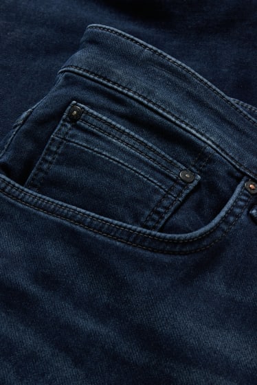 Men - Slim jeans - Flex jog denim - LYCRA® - denim-dark blue