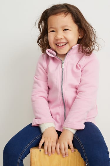 Kinderen: meisjes - 3-in-1-jack met capuchon - donkerblauw