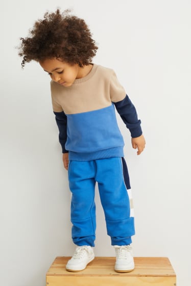 Dzieci - Spodnie dresowe - niebieski