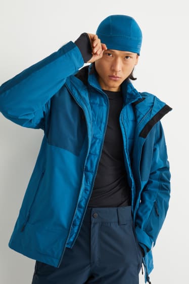 Men - Ski hat - dark turquoise