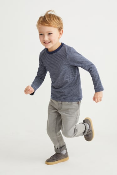 Enfants - Jean coupe droite - jean gris clair