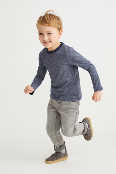 Enfants garçons - Jean coupe droite - jean gris clair