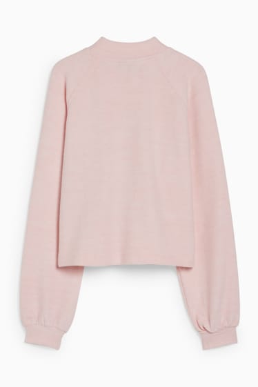 Femmes - Pull en polaire - rose