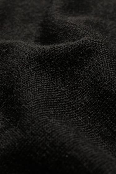 Damen - Rollkragenshirt - schwarz