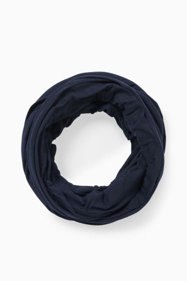 Damen - Loop Schal - dunkelblau