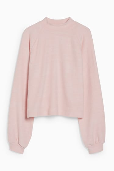 Donna - Maglione di pile - rosa