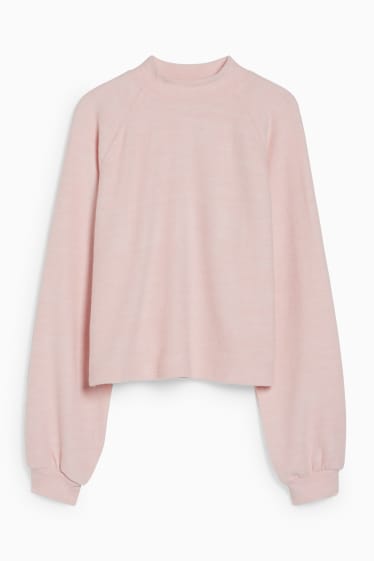 Femmes - Pull en polaire - rose