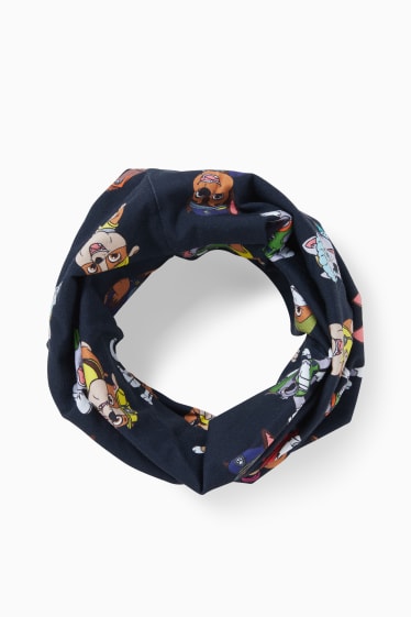 Kinder Jungen - Paw Patrol - Loop Schal - dunkelblau