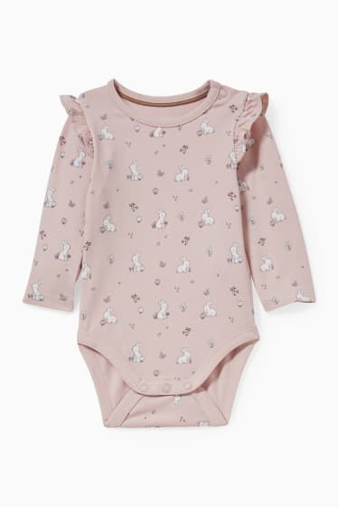 Babys - Baby-Outfit - 3 teilig - hellrosa