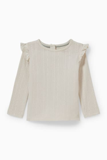 Baby Mädchen - Baby-Outfit - jeansblau