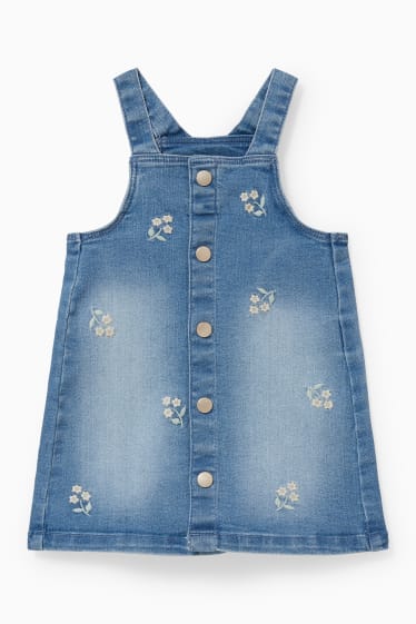 Baby Mädchen - Baby-Outfit - jeansblau
