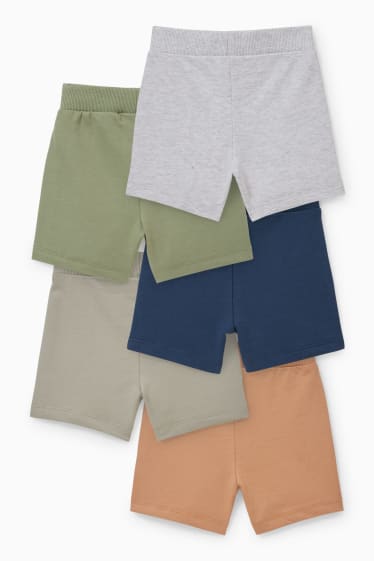 Miminka - Multipack 5 ks - šortky pro miminka - zelená