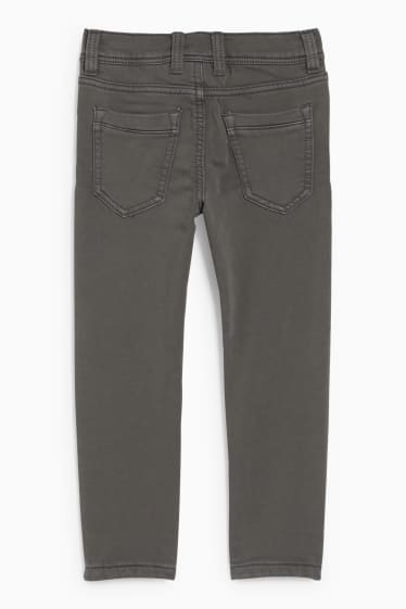 Enfants - Skinny jean - jean chaud - gris foncé