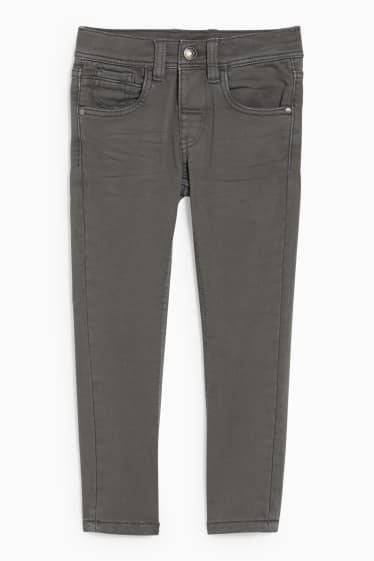 Enfants - Skinny jean - jean chaud - gris foncé