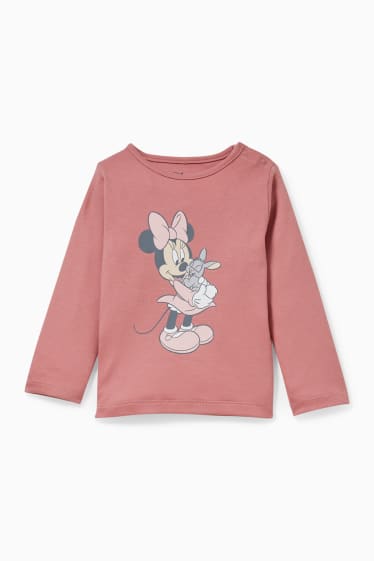Babys - Minnie Maus - Baby-Pyjama - 2 teilig - rosa