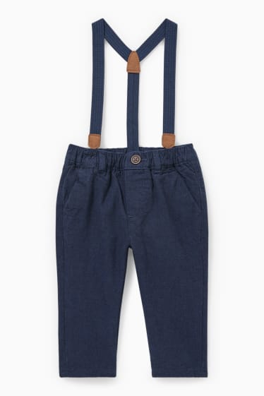 Bébés garçons - Ensemble bébé - 3 pièces - bleu foncé