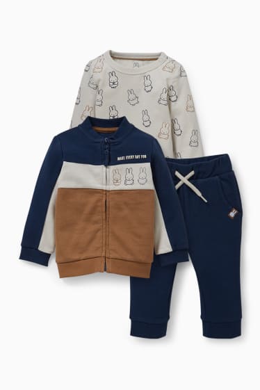 Bébés - Miffy - ensemble pour bébé - 3 pièces - bleu foncé