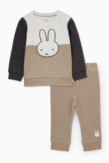 Babies - Miffy - baby outfit - 2 piece - cremewhite