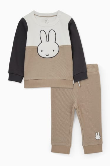 Babies - Miffy - baby outfit - 2 piece - cremewhite