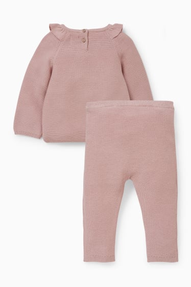 Babies - Miffy - baby outfit - 2 piece - rose