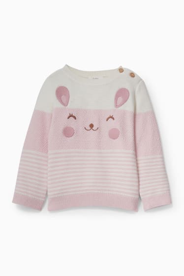 Baby Girls - Baby outfit - 3 piece - rose