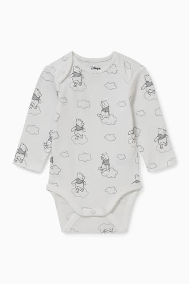 Bébés - Winnie l’ourson - ensemble avec grenouillère - 2 pièces - gris clair