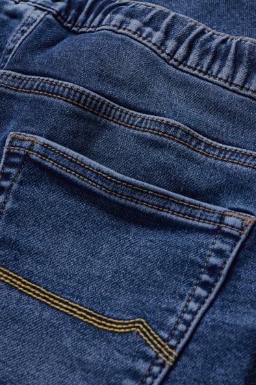 Dětské - Slim jeans - jog denim - džíny - modré