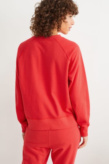 Femmes - Sweat basique - rouge