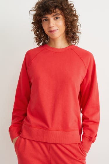 Femmes - Sweat basique - rouge