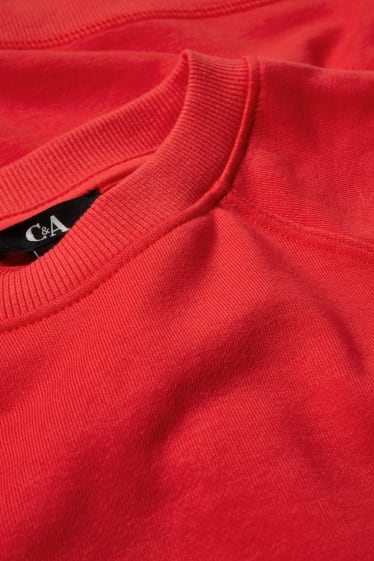 Femmes - Sweat basique - rouge