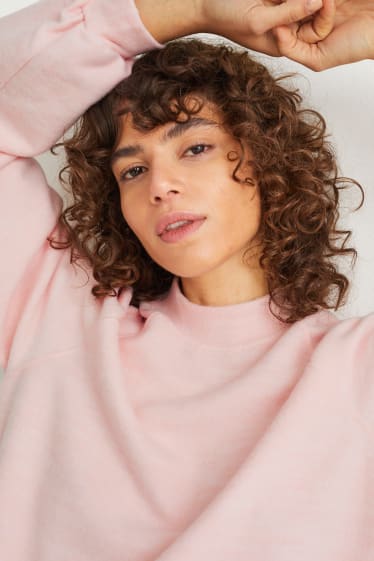 Femmes - Pull en polaire - rose