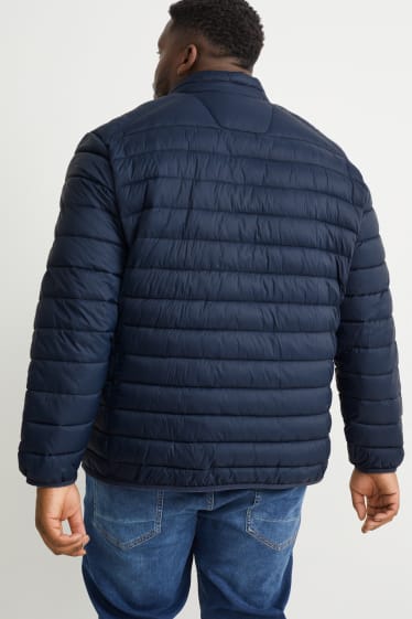 Men - Quilted jacket - dark blue