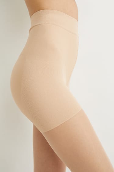 Femmes - Collants fins - 20 DEN - beige clair