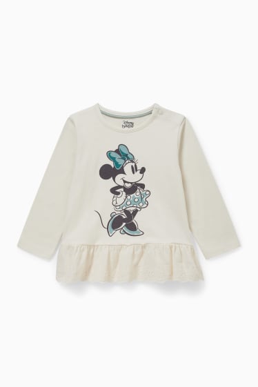 Bébés filles - Minnie Mouse - ensemble bébé - 3 pièces - beige clair