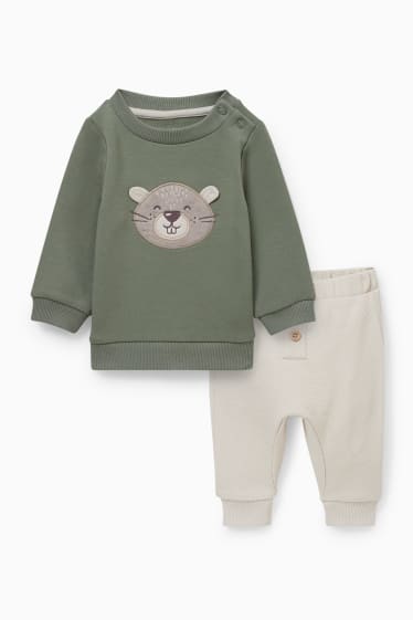Babys - Baby-outfit - 2-delig - groen