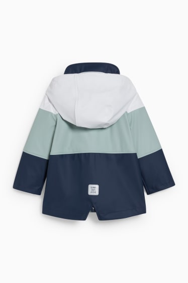 Babys - Baby-Jacke mit Kapuze - hellgrün