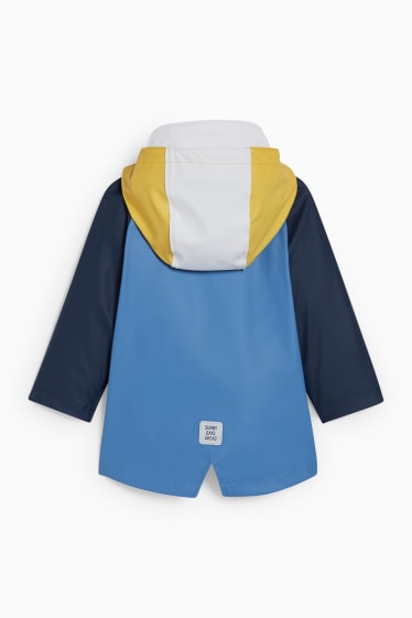 Baby: jongens - Babyjas met capuchon - geel
